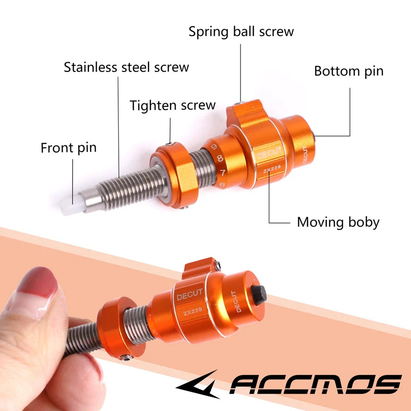 ACCMOS Archery Micro-Click Spring Tension  Plunger For Recurve Bow