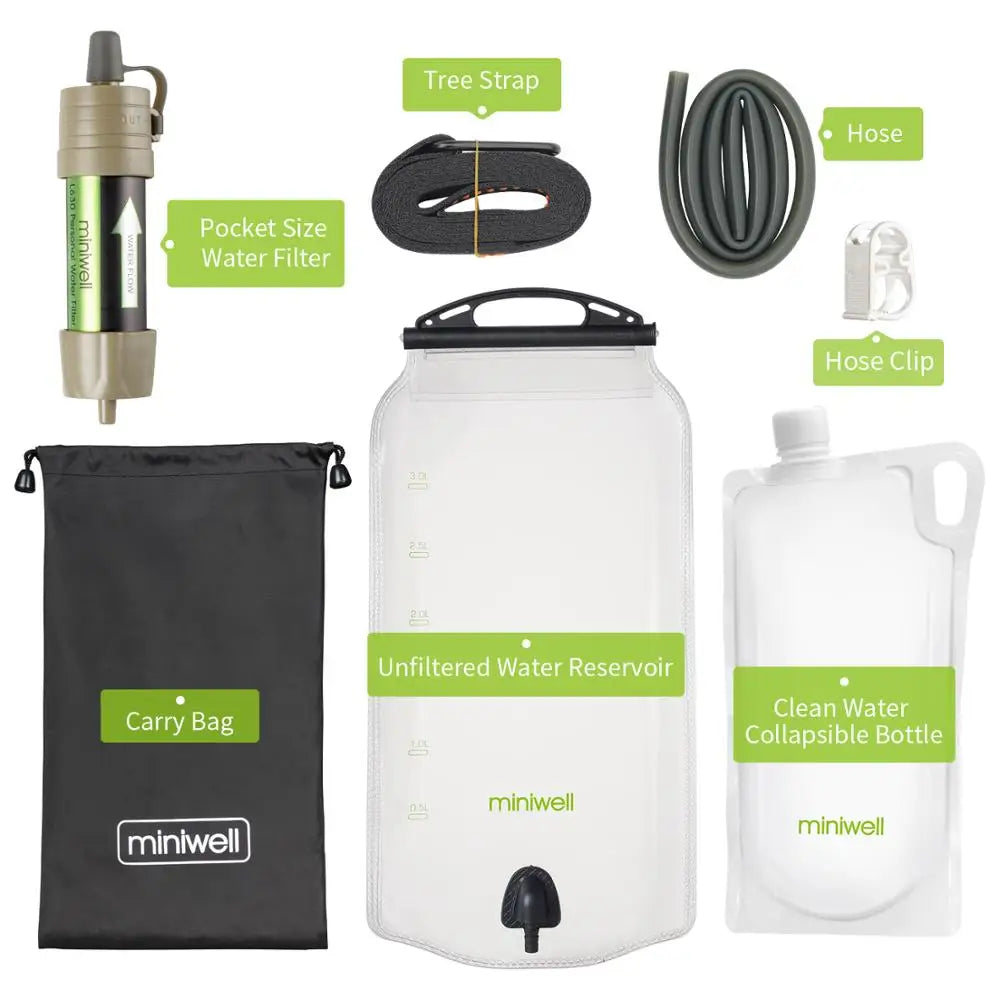 Miniwell L630 Outdoor Gravity Water Filter System