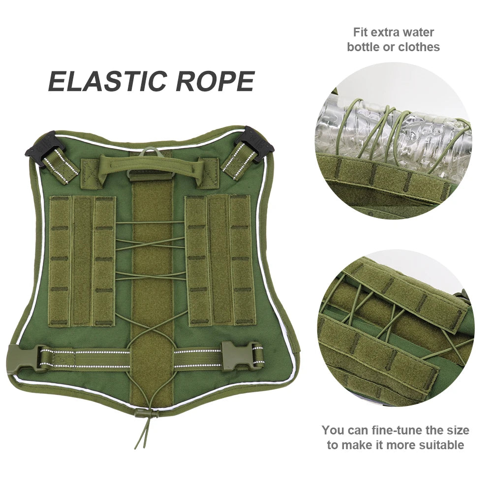 Military Tactical Dog Harness