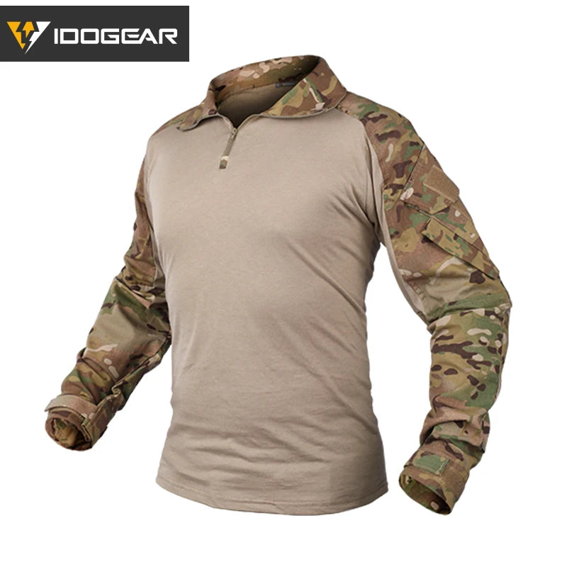 IDOGEAR  Mens G3 Tactical Long Sleeve Shirt