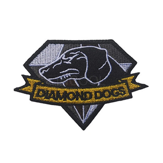 Embroidered Diamond Dogs Metal Gear Solid MGS Patch 10*7CM