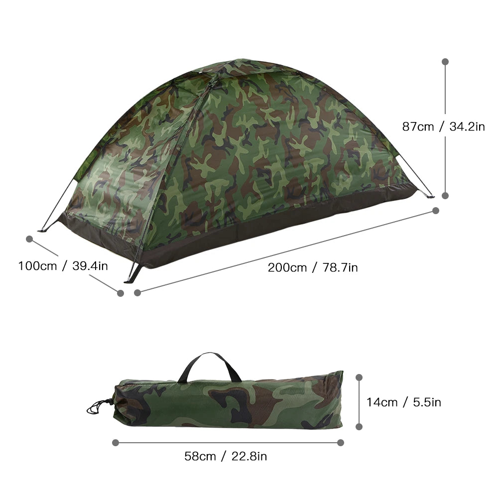 Lightweight Personal 1-2 Person Backpacking Tent