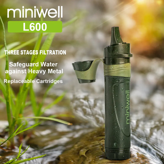 MINIWELL L600 Portable Water Filter Straw