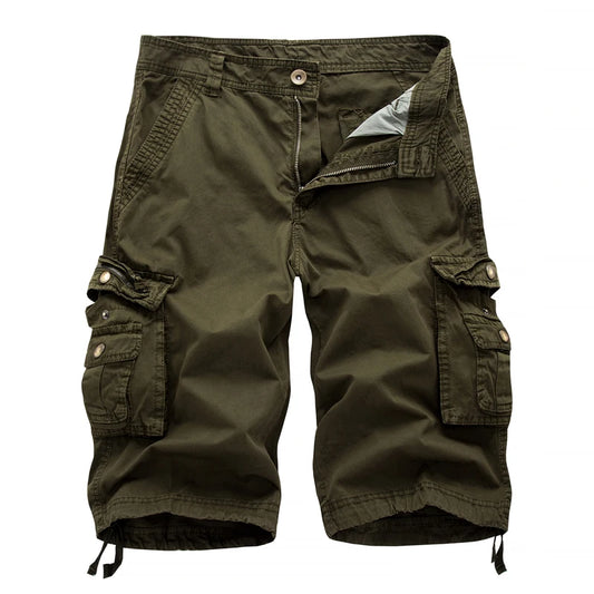 Multi-Pocket Cargo Shorts