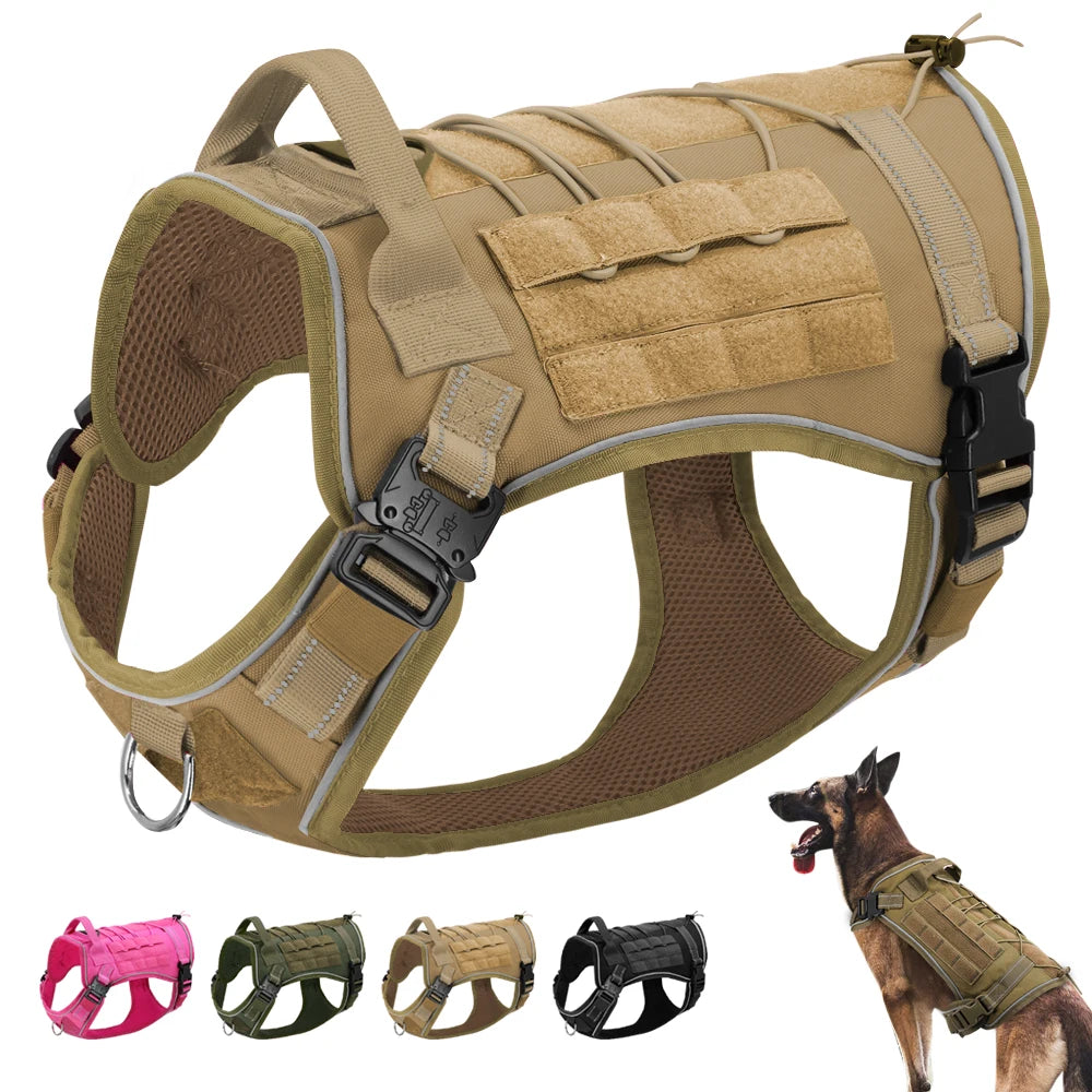 Military Tactical Dog Harness