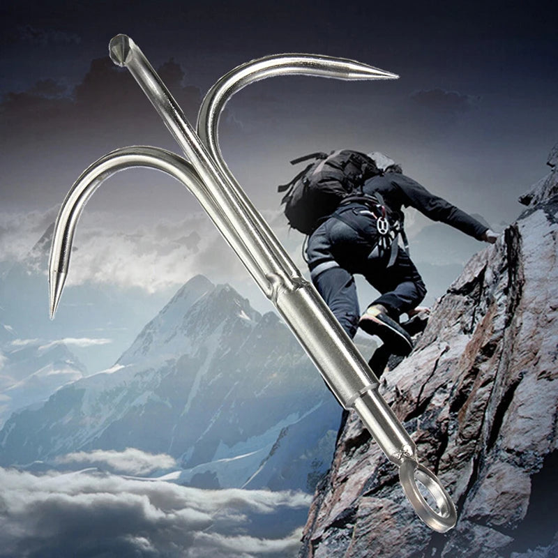 Flying Claw Steel Grappling Hook