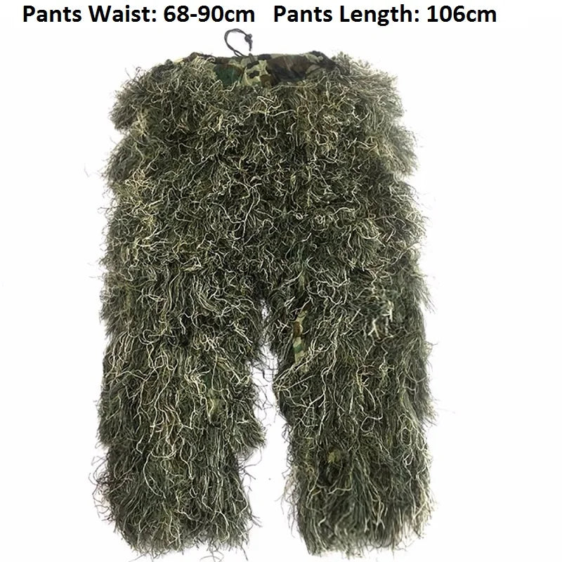 Camouflage Ghillie Suit 5pc/set