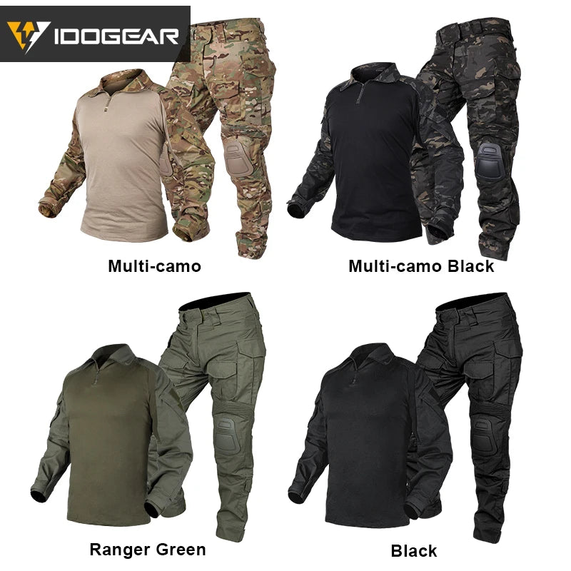 IDOGEAR Gen3 Tactical Combat BDU Set