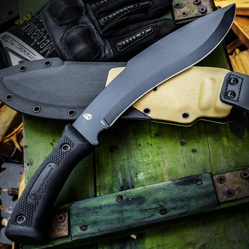 HX OUTDOORS Kokuri Combat Knife With Hard Protective Sheath