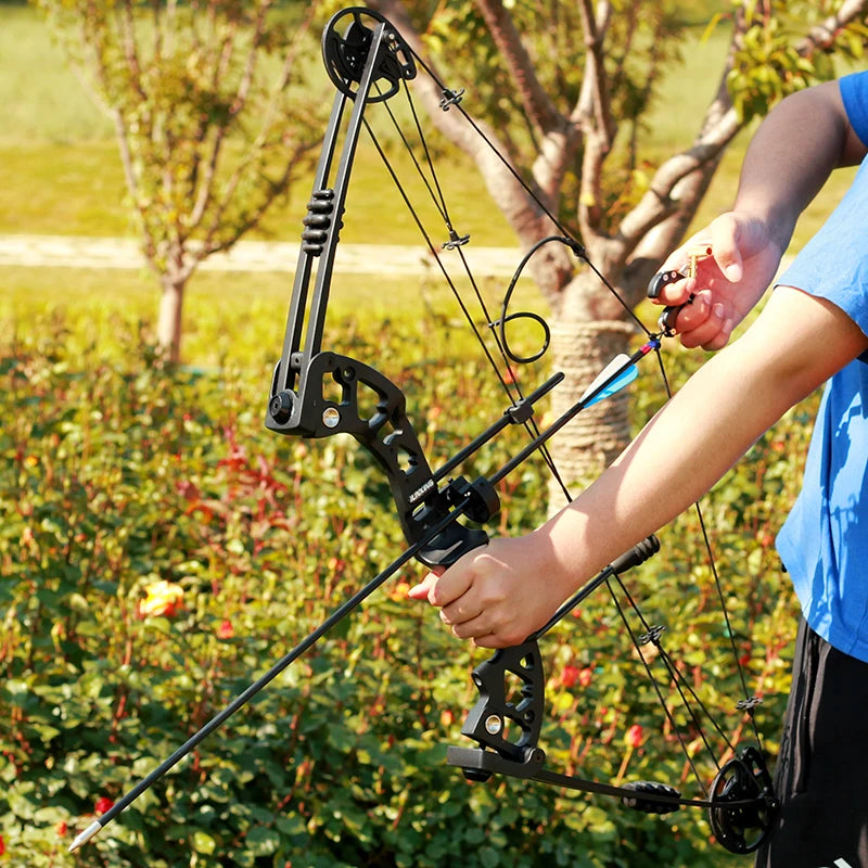 EAGLE AIM Archery Adjustable Draw Weight Compound Bow