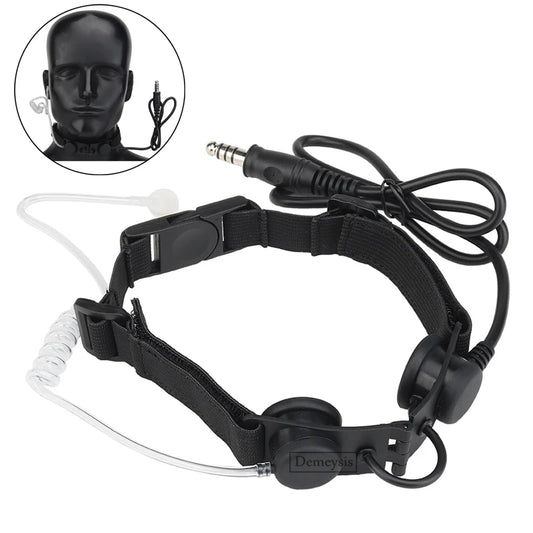 Hands Free Tactical Neckband Microphone Headset