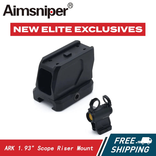 AIMSNIPER Tactical ARK 1.93" Scope Riser Mount