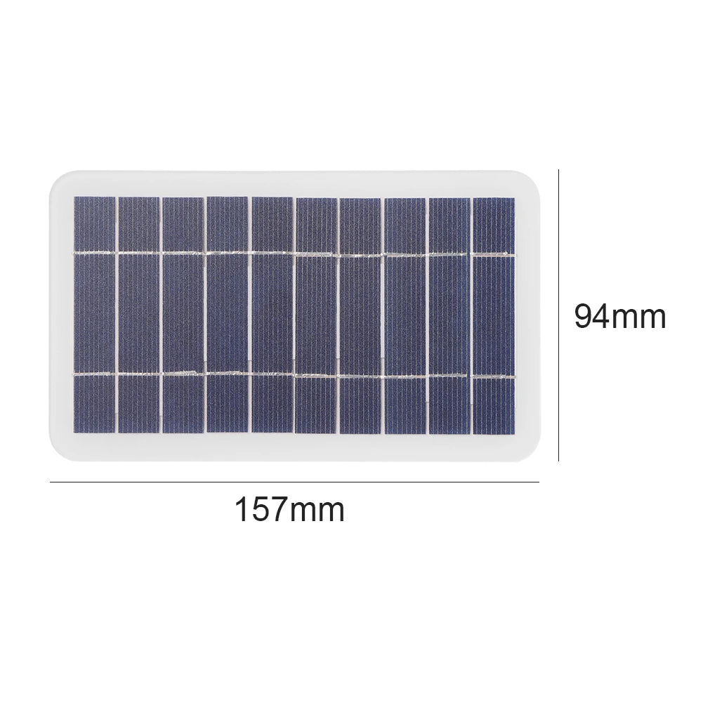 High Power USB  Outdoor Solar Power Bank Battery Charger 5V 400mA 2W