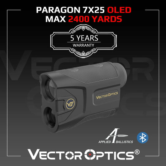 Vector Optics Paragon 7x25 GenIII Digital Ballistic Laser Rangefinder