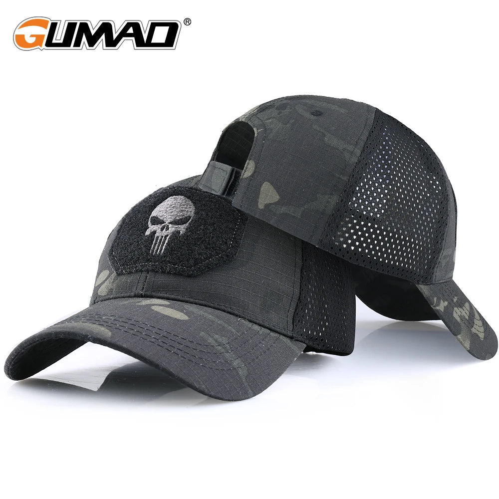 Punisher Skull Trucker Cap