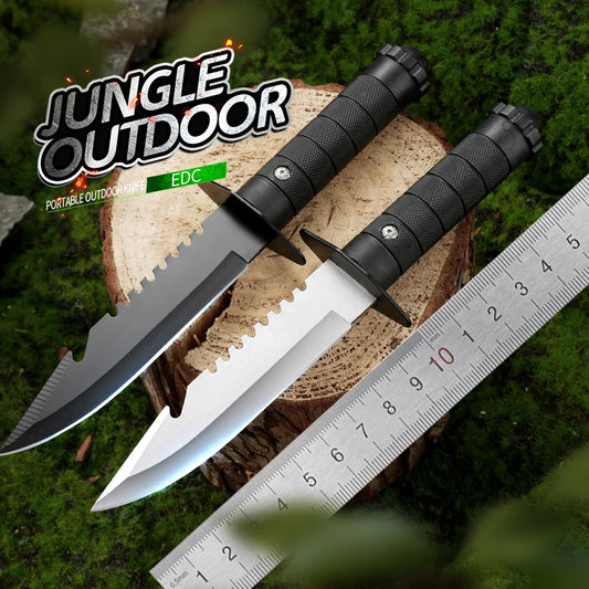 Outdoor Survival Knife with Scabbard