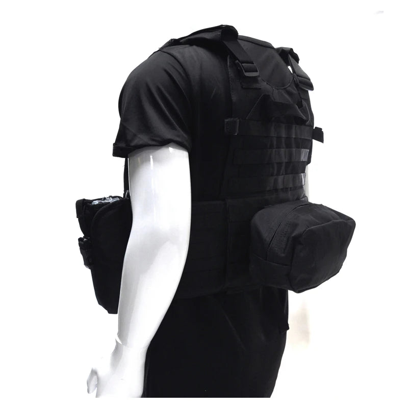 Military Plate Carrier Adjustable Tactical Body Armor