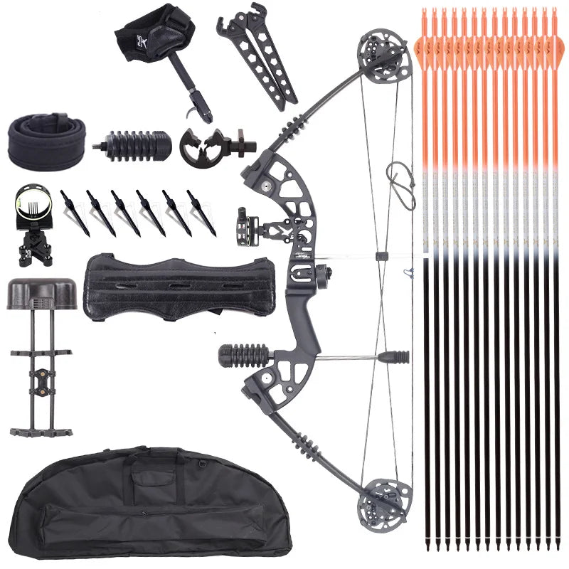 ACCMOS Compound Bow Archery Bow And Arrow 32pc Set