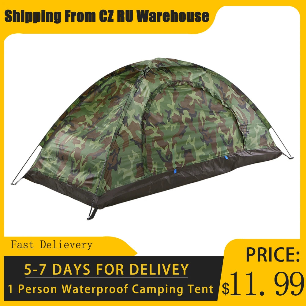 Lightweight Personal 1-2 Person Backpacking Tent