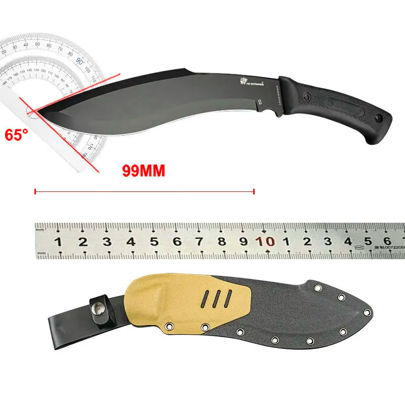 HX OUTDOORS Kokuri Combat Knife With Hard Protective Sheath