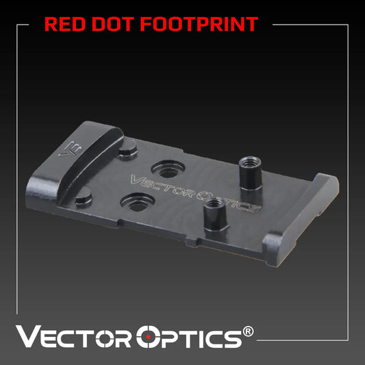 Vector Optics VOD Red Dot Footprint Handgun Sight Mount