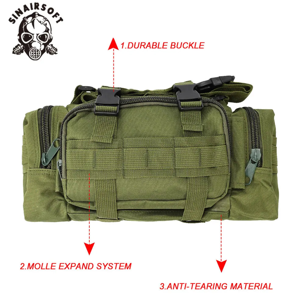 High Quality Outdoor Tactical 3P Chest Bag