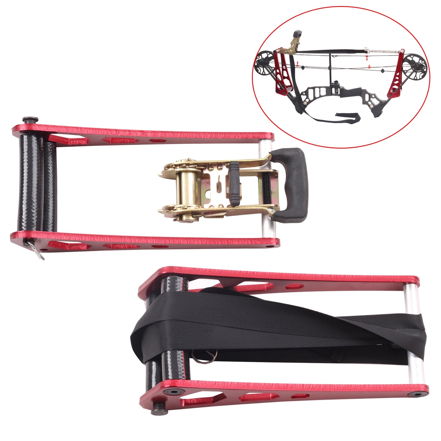 Portable Compound Bow Ratchet-Loc Press