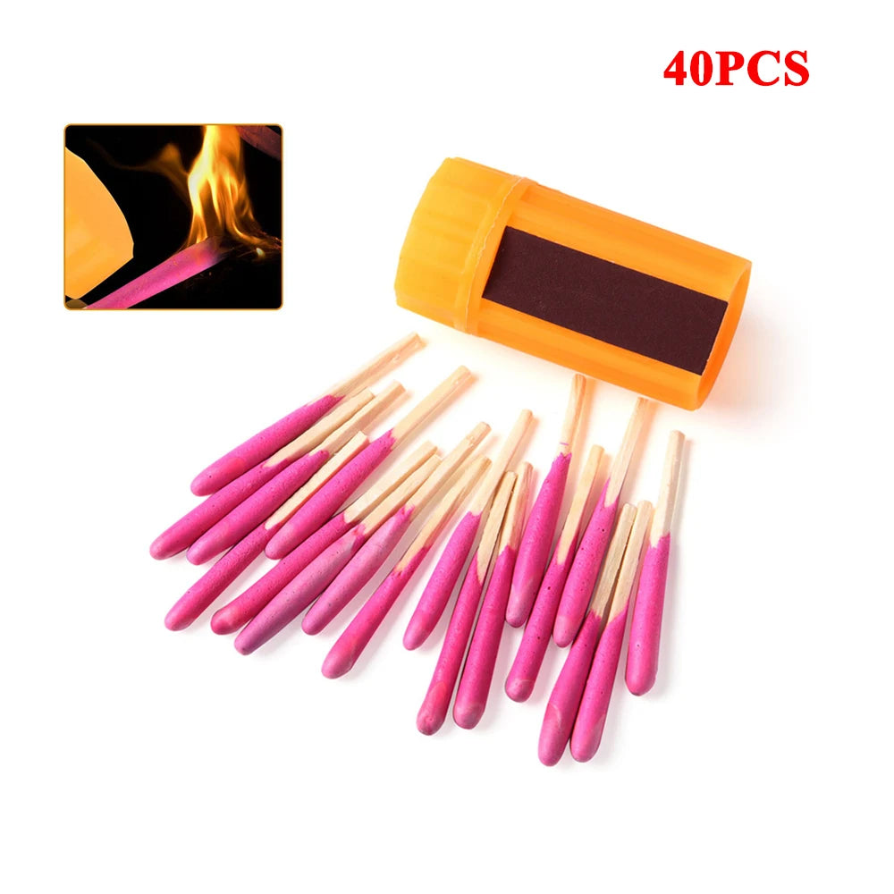 Outdoor Windproof Matches 40pcs